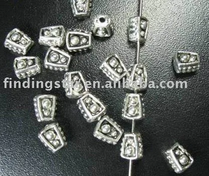 

FREE SHIPPING 420pcs Tibetan silver trapeziform spacer beads A332