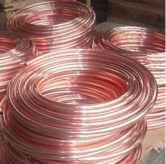 5MM*0.5mm  Length 2m Red Copper Pipe tube Capillary Tube Fridge And Air Conditioning For Refrigeration