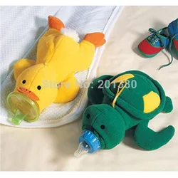 Hooyi baby Girls Insulation Bags bottles Plush Toy Thermal Bag Newborn Bootle case Feeding Bottle Holder Thermos Bag Animal