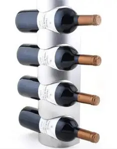 

1PC FashionCreative stainless steel wine frame European wine holder hanging wine rack KJ 3002