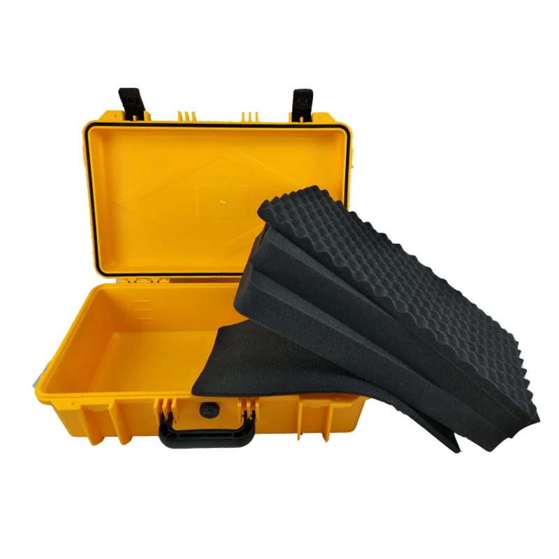 520x340x173mm Protective Safety Toolbox Impact Resistant Equipment Box ABS Plastic Outdoor Waterproof Dry Box 5 Color