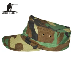 MEGE Unisex ośmiokątna czapka Fashional Airsoft taktyczna czapka z daszkiem armia męska czapka, bezpłatny rozmiar 59-60