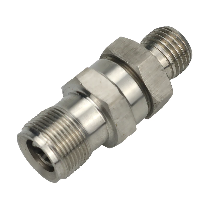 Imagem -02 - Ferramenta de Reparo Pistola Mal Ventilada Peças Tubo Reto sem ar Mangueira Junta Giratória Nps 3000 Psi Adaptador Alta Qualidade 6pc