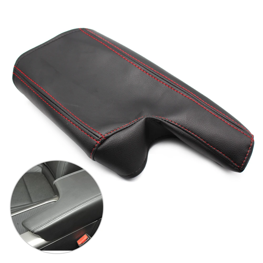 

Car Styling Center Console Armrest Box Cover microfiber leather Protection Pad for Chevrolet Malibu 2013 2014