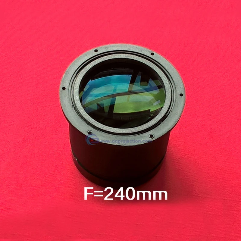 LED Projector DIY F=240mm Focal Length DQPL-F240 Projection Lens for 7 Inches Projector LCD