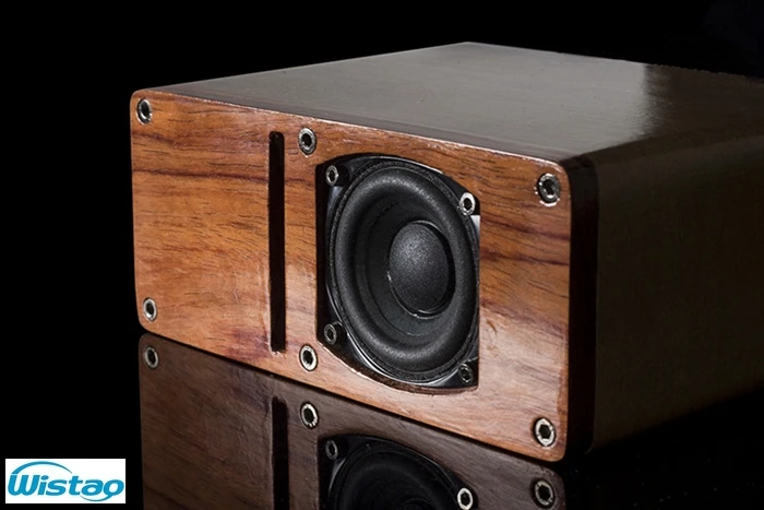 IWISTAO HIFI динамик 2 дюйма полный спектр лабиринт структура деревянный 2X10 Вт 4 Ом 84 дБ палисандр цвет 1 пара стерео аудио