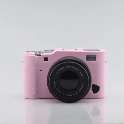 Capa de silicone macio para câmera fujifilm fuji xa5, proteção de borracha, estrutura protetora, sem espelhos, sistema câmera