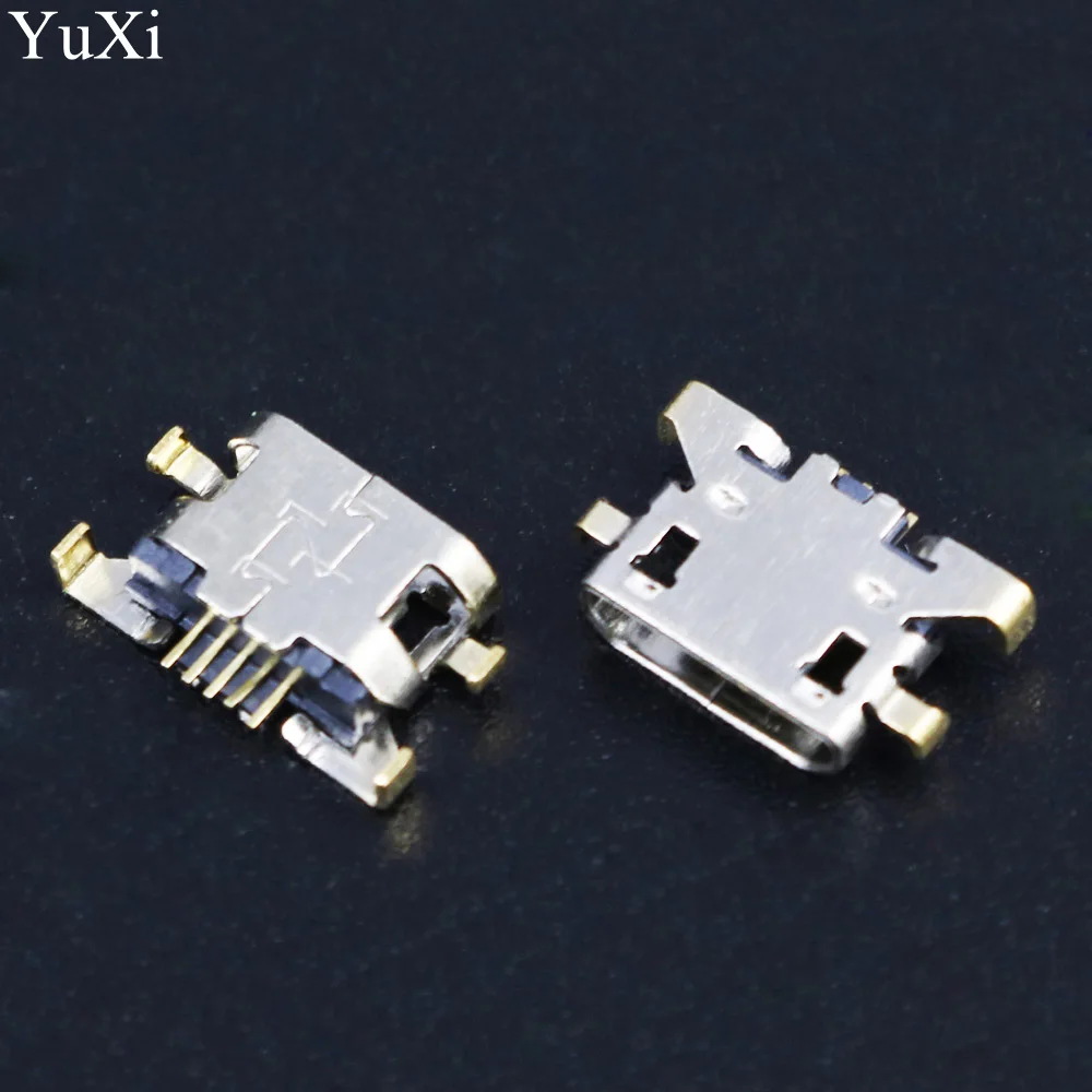 YuXi 1pcs Mini Micro USB Jack Charging Port Socket USB Connector power plug dock 5pin female For Xiaomi Redmi 3S / Note 4 Note4