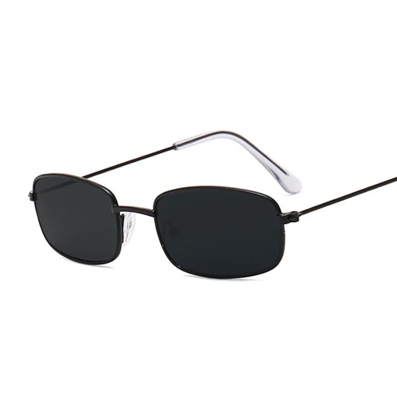Cute Sexy Rectangle Sunglasses Woman Retro Small Black Red Pink Cateye Sun Glasses Female Vintage Shades For Woman