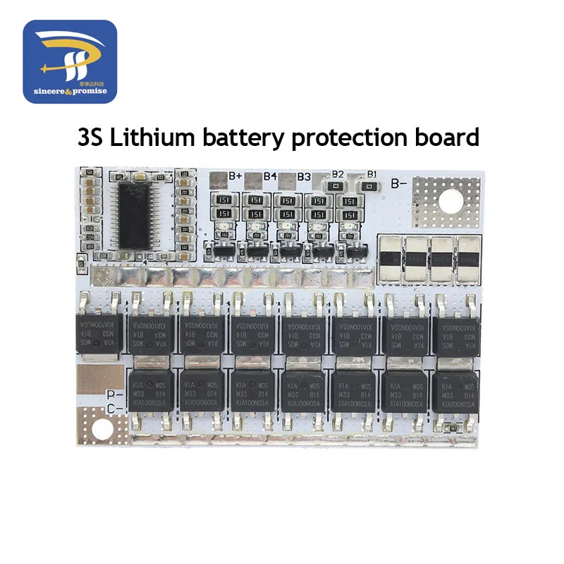 Imagem -03 - Bms 12v 16.8v 21v 3.7v 100a Li-ion Lmo Ternary Bateria de Lítio Proteção Placa de Circuito Li-polímero Equilíbrio de Carregamento 3s 4s 5s