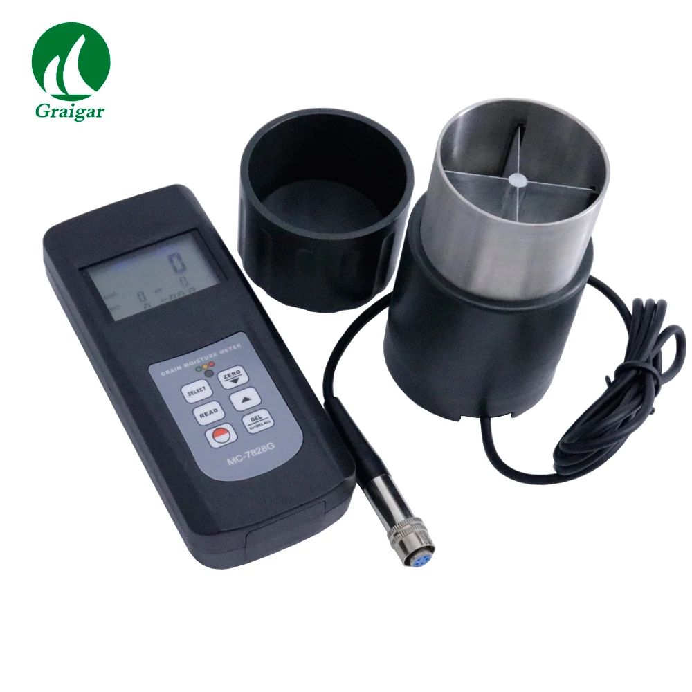 Medidor de humedad de grano tipo taza de MC-7828G, probador Digital de humedad MC7828G