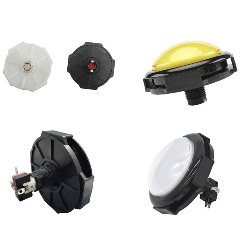 100 mm arcade push button Arcade game accessory colorful LED Round Illuminated light push button