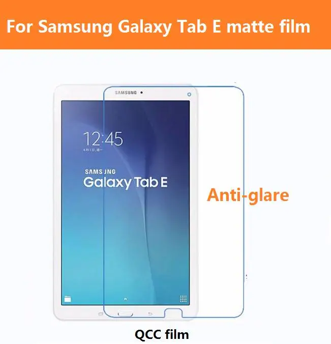 

LCD Screen Protector Matte Film For Samsung GALAXY Tab E SM-T560 T560 T561 9.6" Anti Glare Tablet Front Soft Protective Films