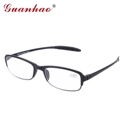Guanhao Ultralight Slim Reading Glasses TR90 Frame Men Women Universal Lightweight Hyperopia Comfortable 1.0 1.5