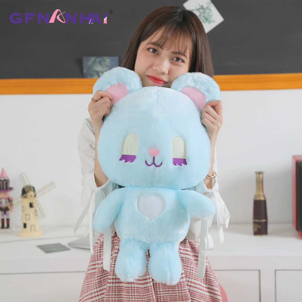 1pc 40-65CM Lovely Dream Series Sleeping Teddy Bear Rabbit Plush Toys Baby Soft Stuffed Animal Rabbits Bear Pillow Birthday Gift