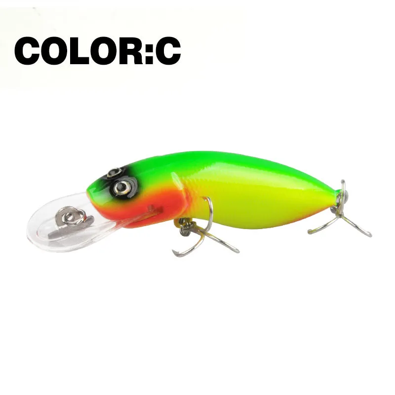 Mr.Charles MR39S  lure , 70mm/9.3g high quality minnow hard bait 0-1.0M Floating 3D Eyes Fishing Tackle