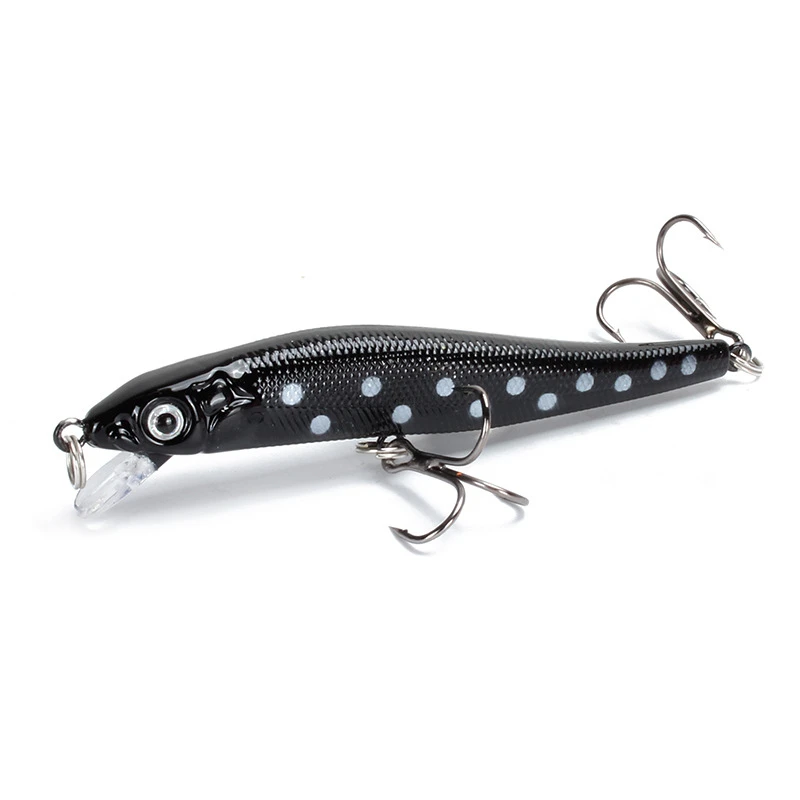 1pc Minnow Fishing Lure 3D Eyes 8.5cm/5.8g Crankbait Wobblers Artificial Hard Bait Bass Pike Carp Fishing Pesca