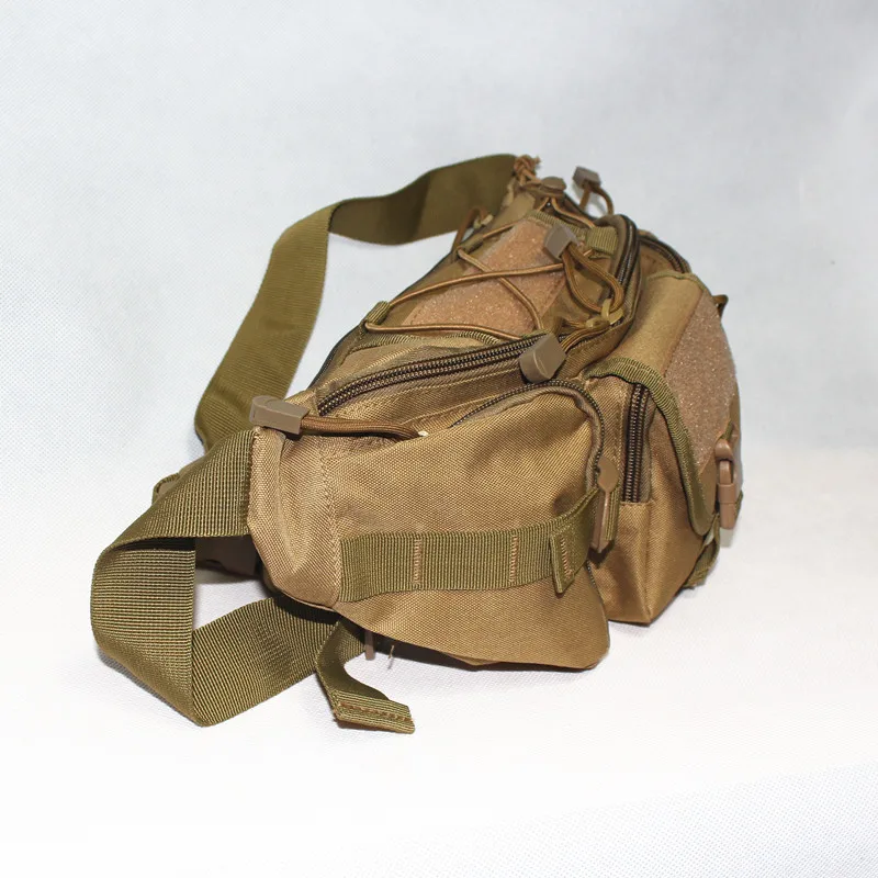 Molle bolsa à prova d'água para caça, pochete esportiva para trilhas e pesca, acampamento, cinto esportivo