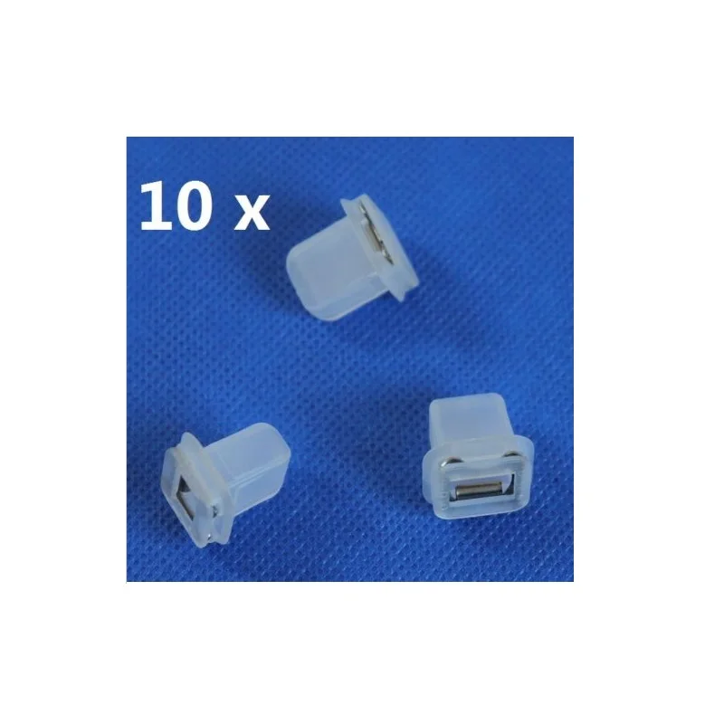 x10 Clips For BMW 5 Series E39 Door Insert Trim Strip Grommet/Door Card Inlay 51417001629