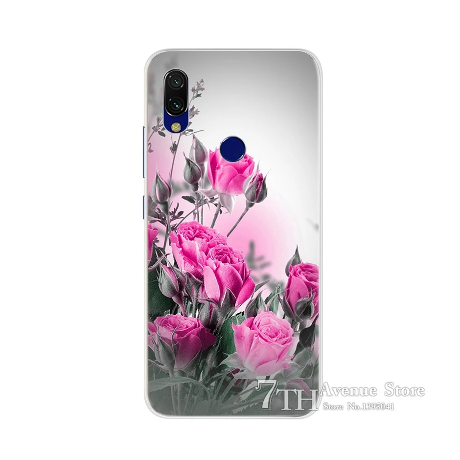 Cartoon Case For Xiaomi Redmi 7 Case Silicone Back Cover For Xiaomi Redmi 7 Redmi7 Phone Case For Redmi 7 Global Version 6.26\