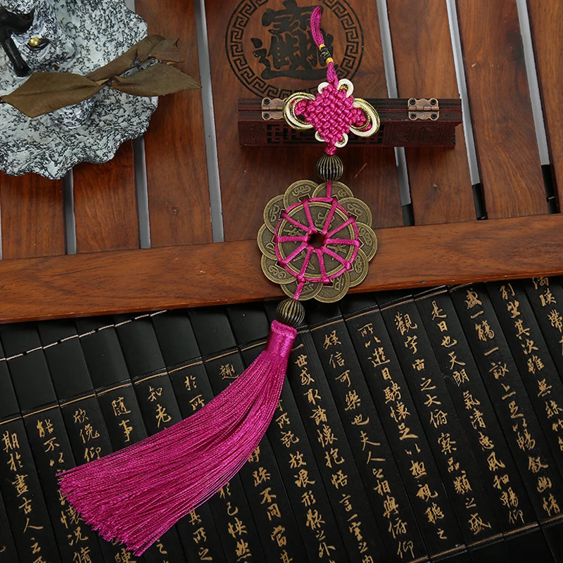 DIY Key Tassel Fringe Chinese Knot Tassels Pendants 10 pcs Small Auspicious Knots Chinese Characteristics Gifts and accessories