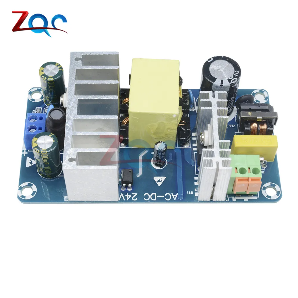 Switch Power Supply Module AC 110V 220V to DC 24V 6A to 8A AC-DC Switching Power Supply Board 6A-8A 50HZ/60HZ 100W