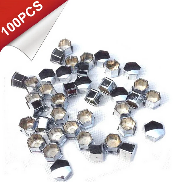 

SKTOO 100pcs/set Wheel Rim Cover Tyre Screw Cap For Peugeot 207 301 307 308 408 508 3008 Citroen C4l C5 C2