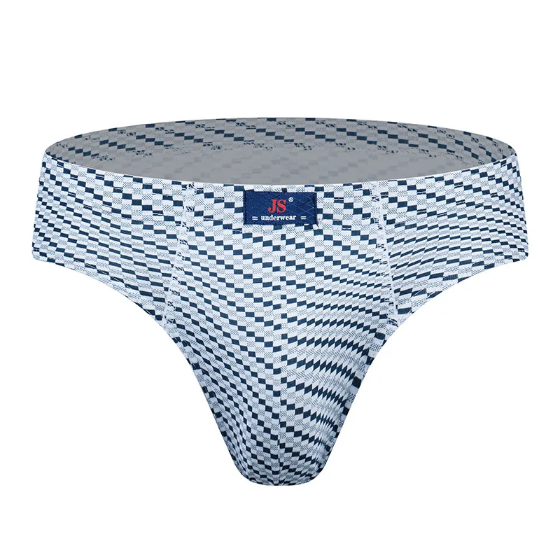 JIESHEN Brand Sexy Men Underwear Briefs Bikini Mid Waist Designed Men\'s Underwear Man Briefs Cotton 1 PCS