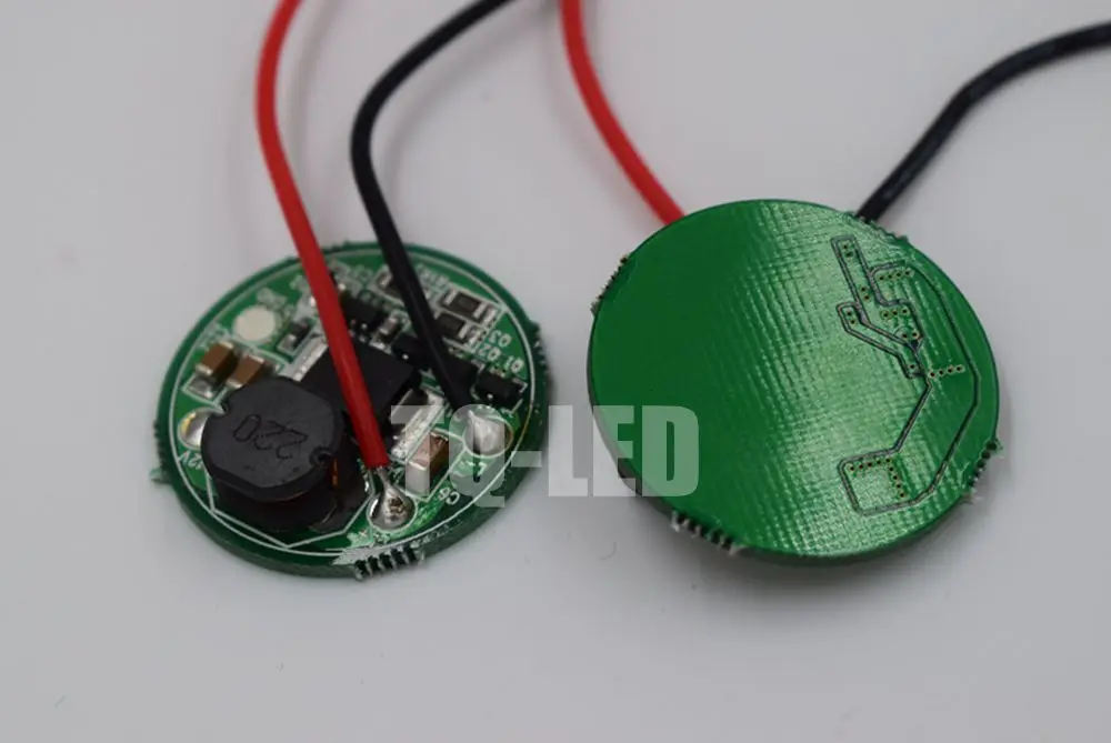 28mm light driver for XHP50 High Power Led DC12-24V to 6V 2.4A