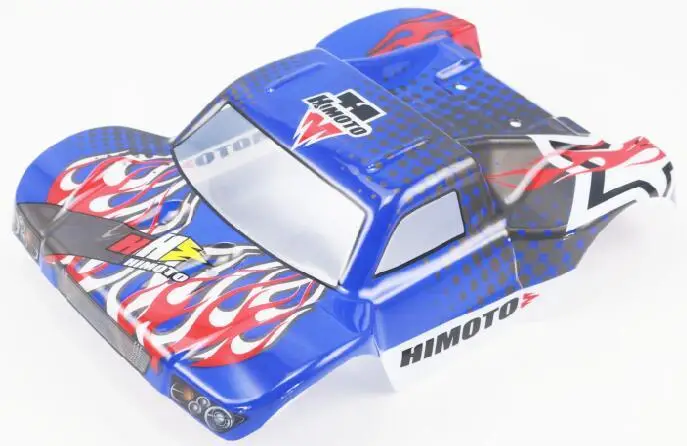 HIMOTO 1:18 Tyronno E18SC Short Course Body Shell - Blue 28744, Black 28660, Clear body 28660CL, Black & Blue 28718