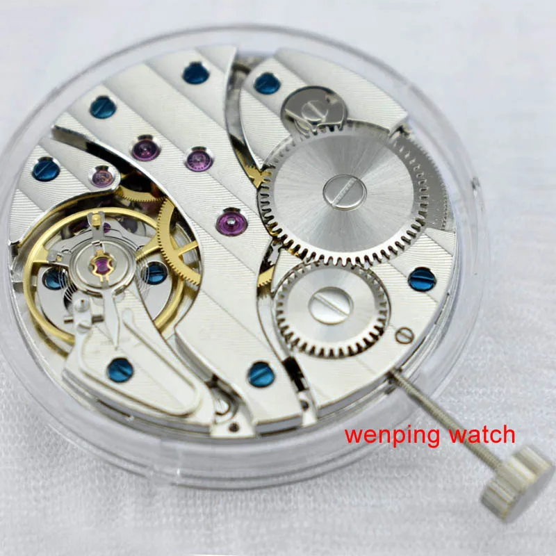 

Watch movement 17 Jewels Swan Neck 6497 Hand winding Movement fit Parnis mens watch P18