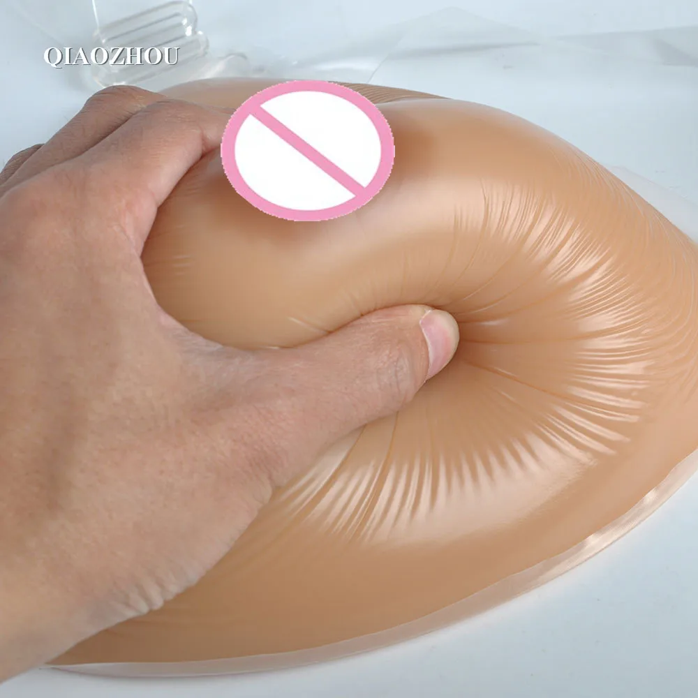 

12XL H/J cup 4400g suntan skin tone Large Fake Boobs For Crossdresser Silicon Women Breast Forms