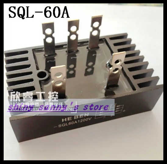 1Pieces SQL60A 3-Phase Diode Bridge Rectifier 60A 1200V Brand New