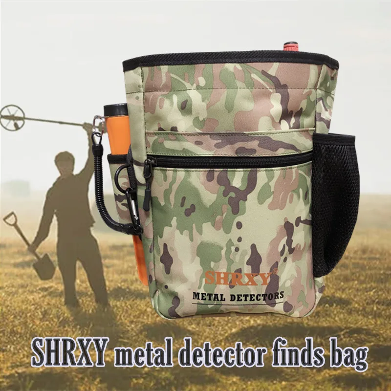 Metal Detecting Finds Bag Multi-purpose Digger Pouch for PinPointer at Xp Pointer Detector Waist Pack Mule Tools Bag