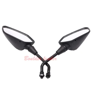 Side Mirrors of Motorcycle Rear Opinion, Black Mirror, Honda NC700, NC700S, NC700X, NC750, NC750X, NC750S, NC 700, 750 S, X 8 Main Sales NC 750X Accessories - №7