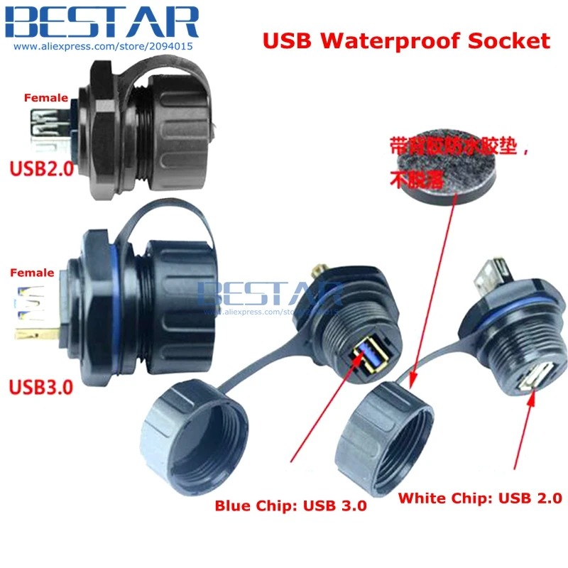 Usb 2.0/3.0 Waterpr… - image