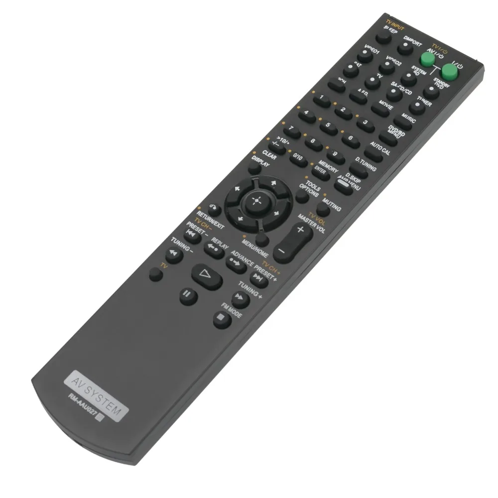 New RM-AAU027 Replaced Remote Control fit for Sony Receiver STR-KM5000 STR-KM5500 TA-KMSW500