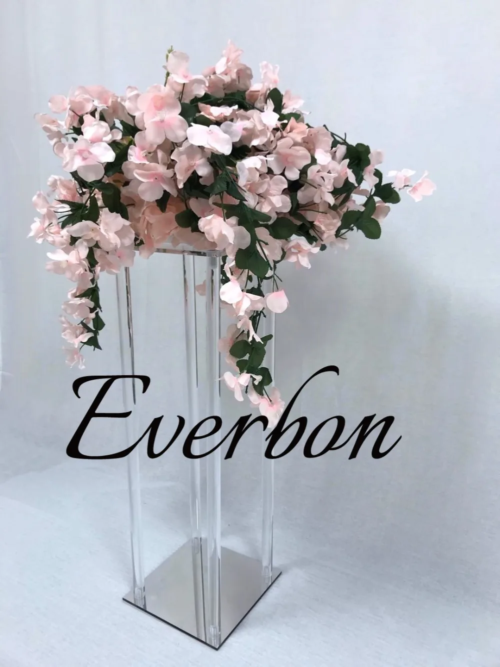 

10 pieces 25.5" wedding flower stand column crystal wedding path centerpieces rack event Christmas Party Decoration