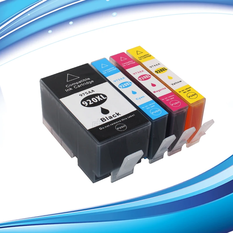 

INK WAY Free shipping,With chip & ink Compatible Ink Cartridge for HP920XL OfficeJet 6000 6500 6500A 7000 7500 7500A