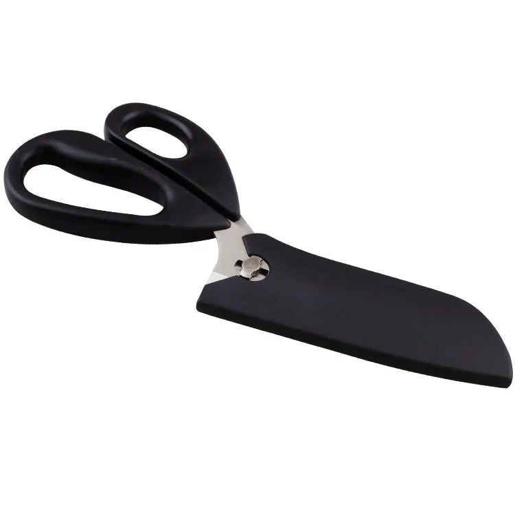 stainless steel kitchen shear multi function kitchen knife detachable blade scissors ABS shealth