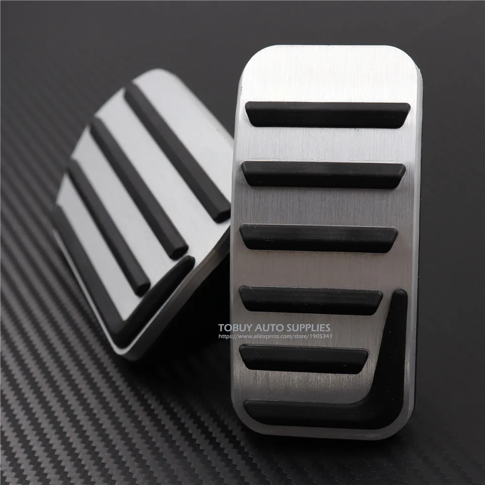 Car Modified Pedal Cover for VOLVO S40 Automatic Gas Accelerator Footrest Metal Pad Refit Parts Decorative Accessories