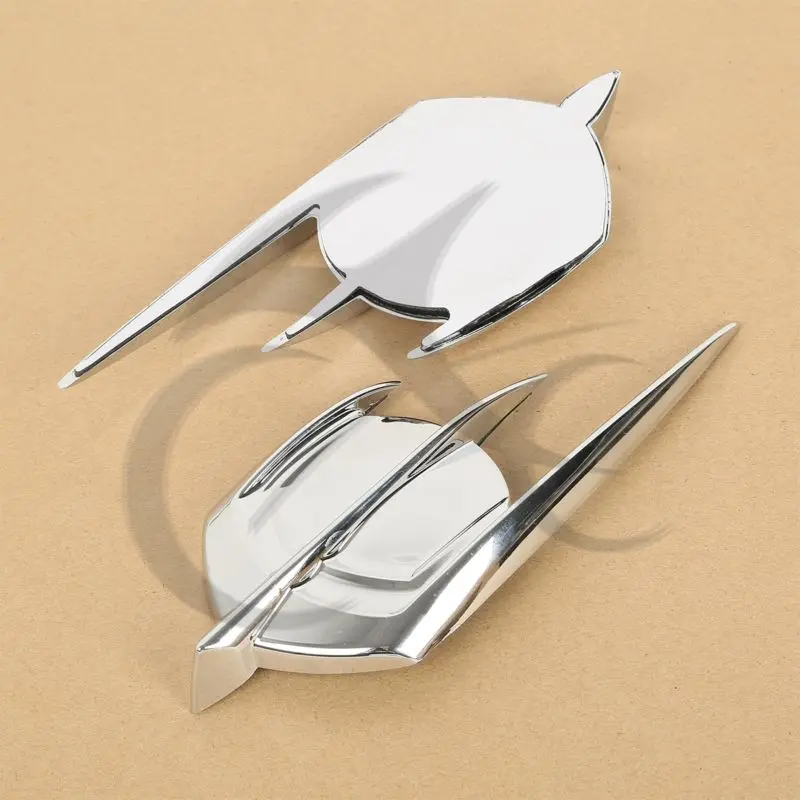 

Chrome Falcon Fairing Emblem Cover For Honda Goldwing GL1800 2012-2013 0521-1100