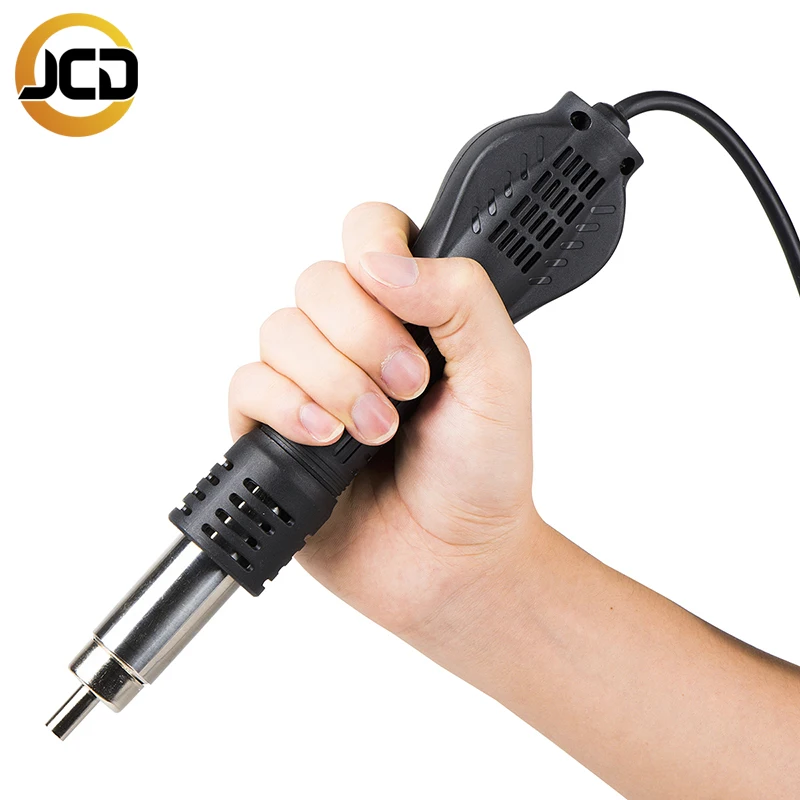 JCD Hot Air Gun Desoldering Soldering Heat Gun Handle For 858D 868D  Rework Solder Repair Station