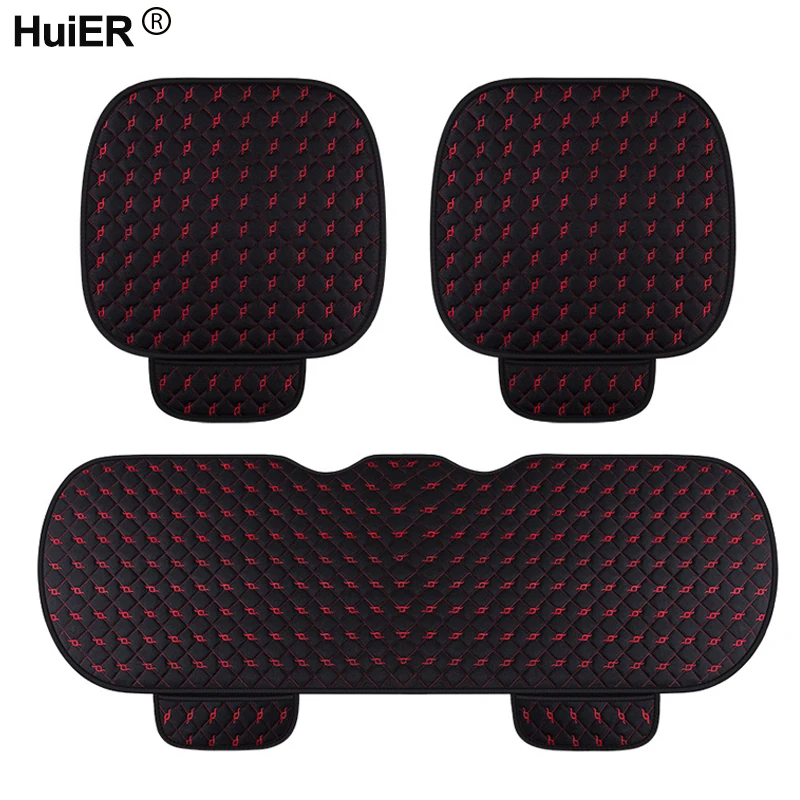 

Car Seat Cushions Covers Four Seasons Flax Soft Universal Mat Pad Auto Accessories Car Seat Protector Automobile Car Styling