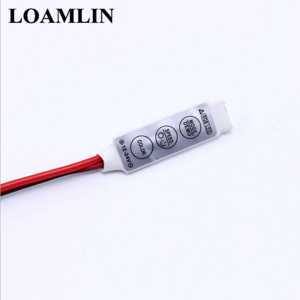 Single Color Led Controller With Led Remote Dimmer DC5-24V For 5050 3528 2835  Single Color Led Strip