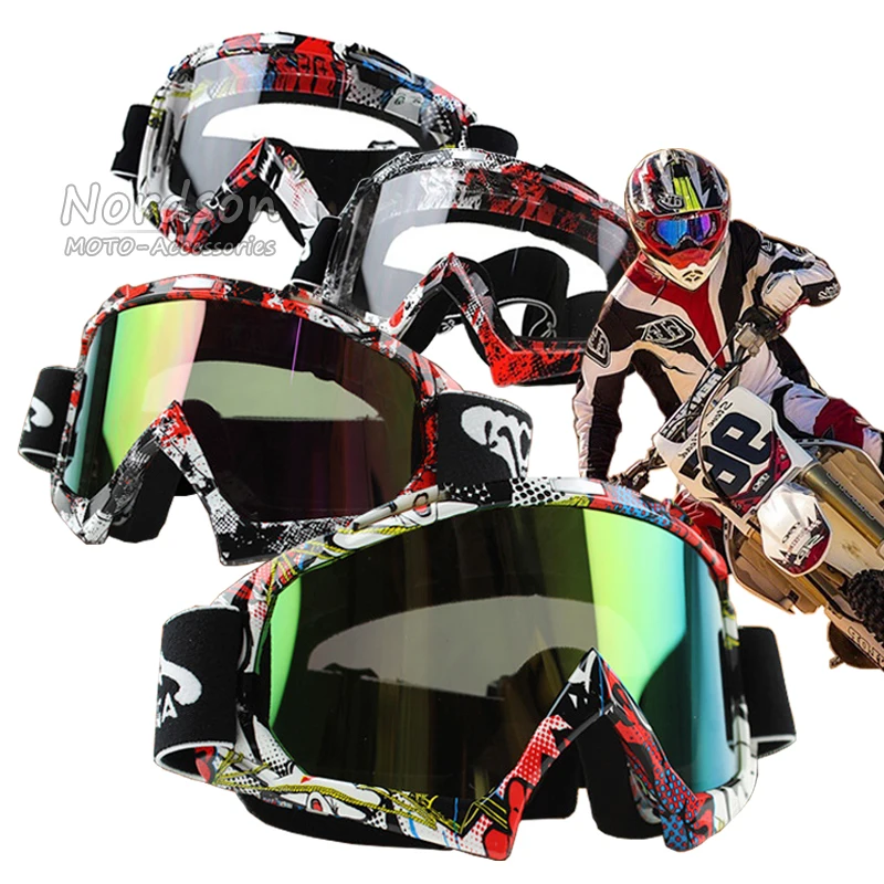 Nordson For Motorcycle Goggles Glasses Cycling off road Helmets Goggles Ski Sport Racing Dirt Bike Gafas