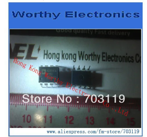 

10PCS/LOT AD8041AN AD8041A AD8041 8041 DIP8