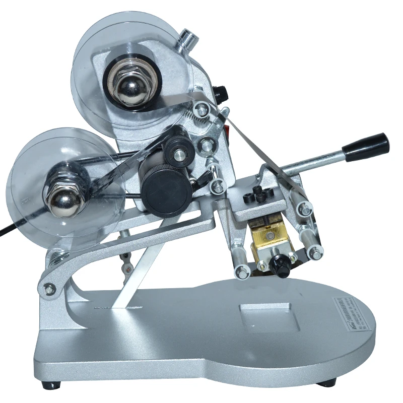 Manual Date Marking Machine Label Printer Direct Thermal Coding Machine Ribbon Encoder DY-8 With Characters