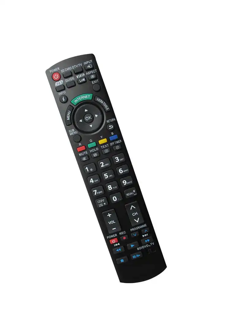 Remote Control For Panasonic TX-P50V20E TX-P42V20E TX-L42V20E TX-L37V20E TX-L37D25E TX-L37D28E TX-L32D28E LED Viera HDTV TV