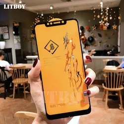 Protecteur d'écran en verre 6D Premium Guatemala, pour Xiaomi Pocophone F1 Redmi Note 10 Pro 8 9 Pro A1 A2 A3 X5 Bery Tage M5 Mi 12